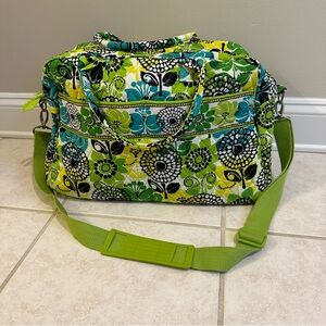 Vera Bradley Weekender Bag in Limes Up